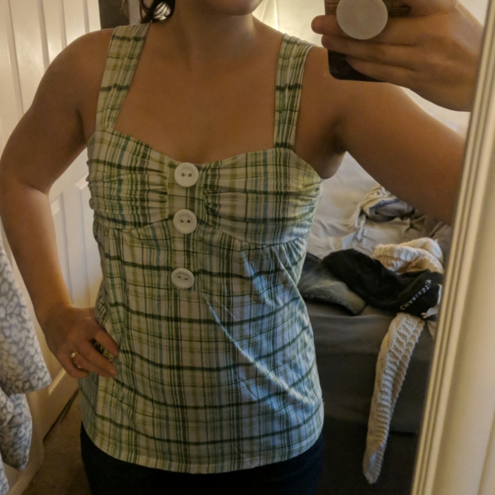 Plaid Top